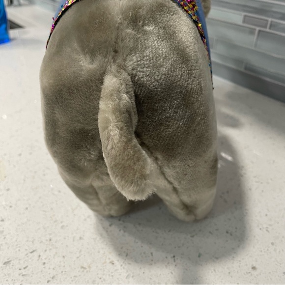 Vintage Ringling Bros Barnum Bailey Circus Gunther Farewell Tour Elephant Plush - Picture 7 of 15